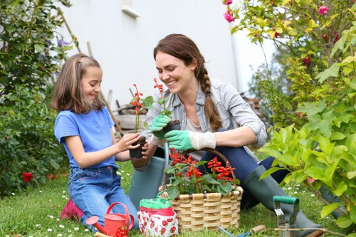 Enhanced property with professional landscape gardening in London